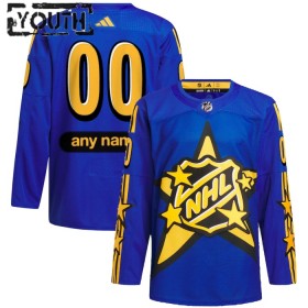 Lapsille All-Star 2024 Pelipaita Custom NHL Game Adidas x Drew House Sininen Authentic